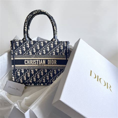 ディオール オブリーク dior book tote スモールバッグ|More.